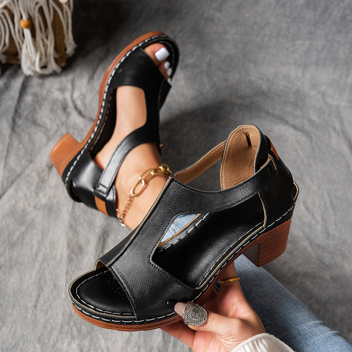 Anne | Orthopedic Heel Sandals