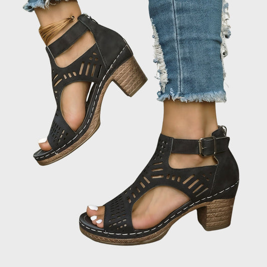Glenda | Orthopedic High Heel Sandals