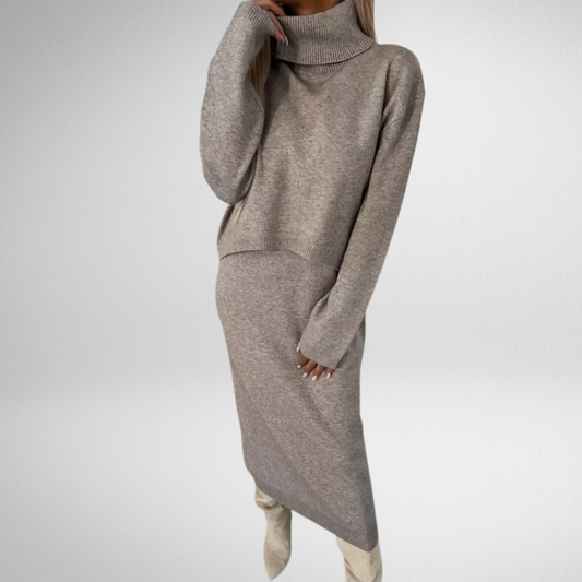 Joana | Dress with matching Turtleneck