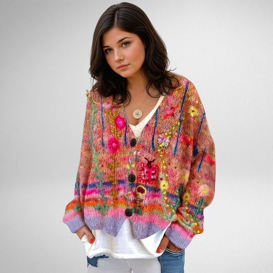 Evonna | Colorful Sweater