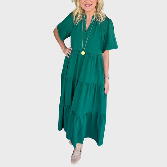 Zelda | Comfortable Tiered Dress