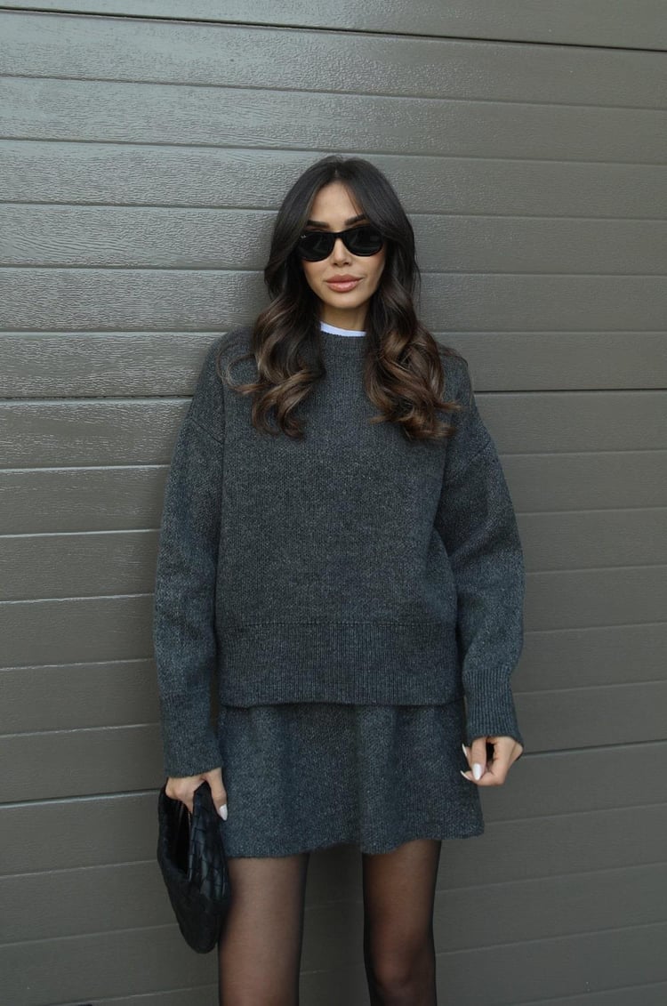 Abby | Stylish Skirt Suit (Top + Skirt)