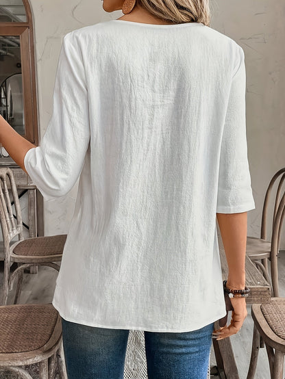 Maryam | Flowy Layered Blouse
