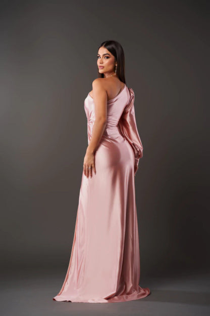 Rebecca | One-Shoulder  Maxi Dress